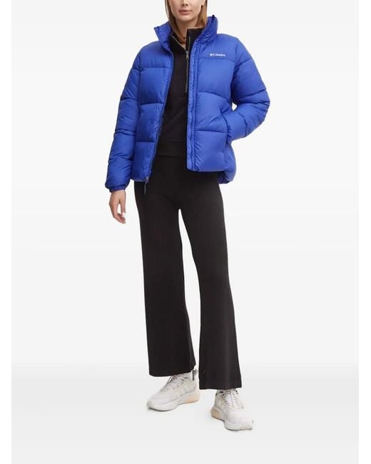 Columbia Blue Puffect Quilted Puffer Jacket