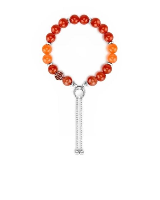Shanghai Tang Red Tang Of Fire Agate Bracelet