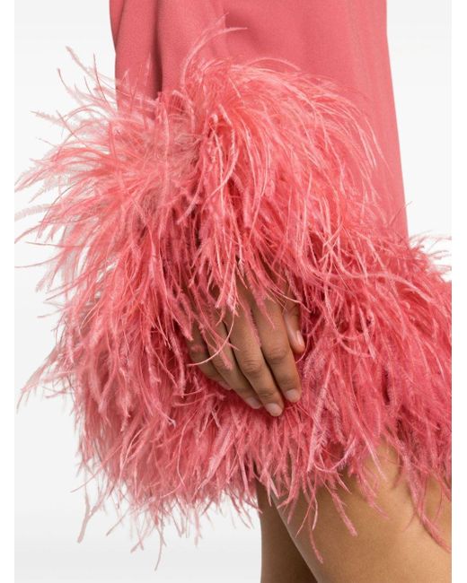 Vestido corto Gina ‎Taller Marmo de color Pink
