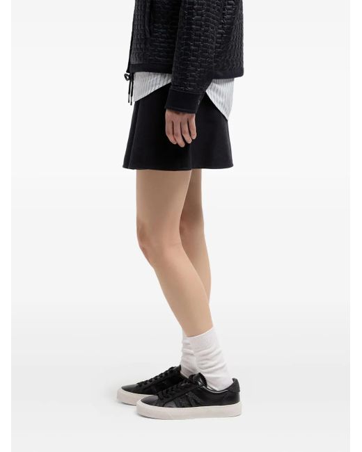 Moncler Monaco2 レザースニーカー Black