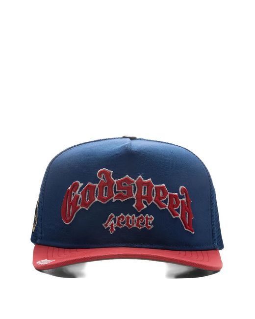 Godspeed Blue Gs Forever Trucker Hat for men