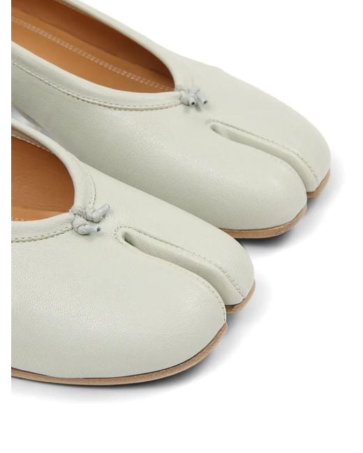 Maison Margiela White "Tabi H30" Ballerina New Shoes