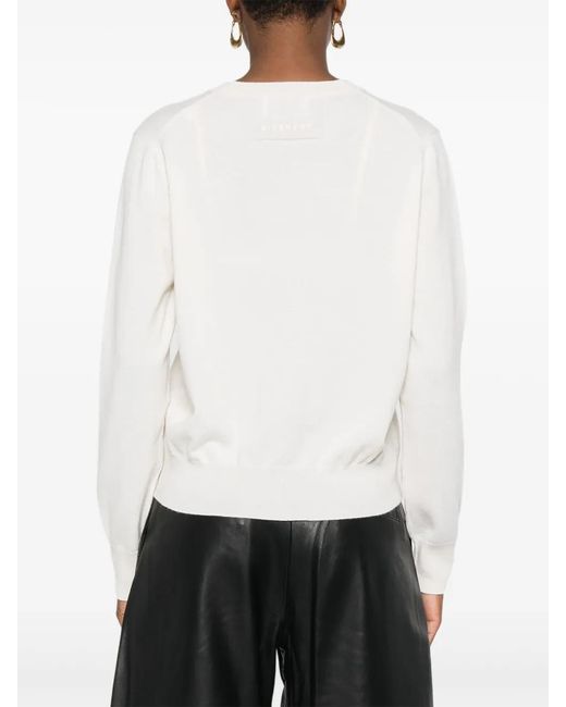Givenchy White Sweaters