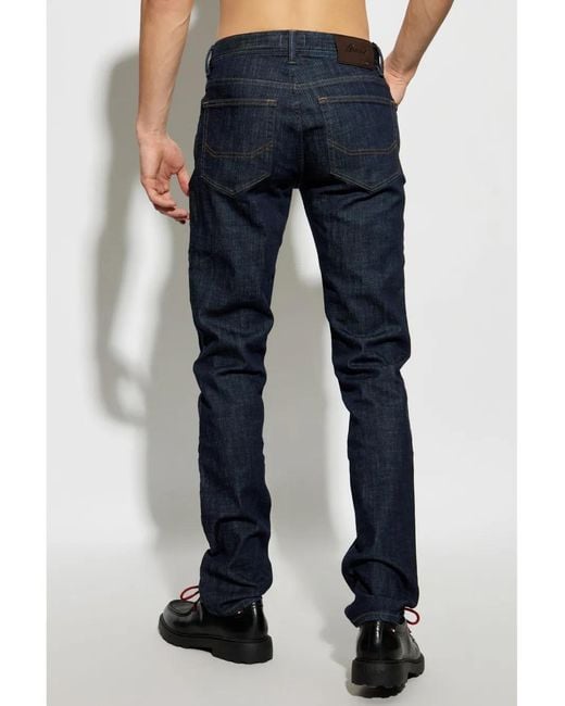 Vaqueros Ajustados Brioni de hombre de color Blue