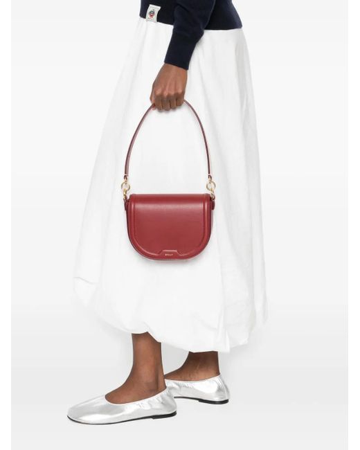 Bally Purple Small Code Flap Cross-Body Bag