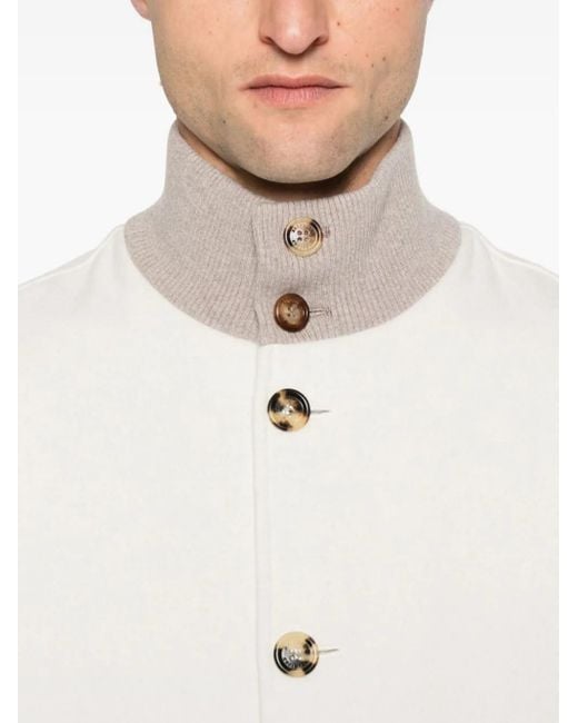 メンズ Brunello Cucinelli ボンバージャケット White