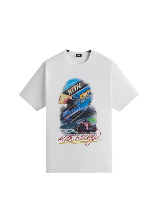 Kith Blue Graphic T-Shirt for men