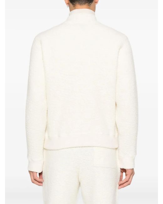 Casablanca White Sweat À Détails De Coutures for men
