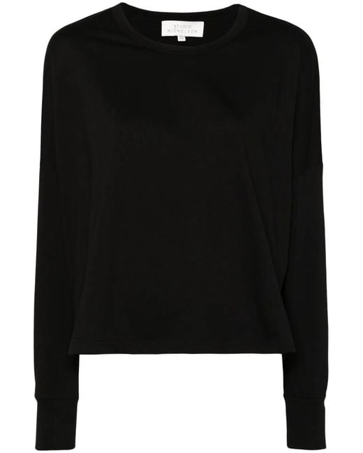Studio Nicholson Black Loop T-Shirt