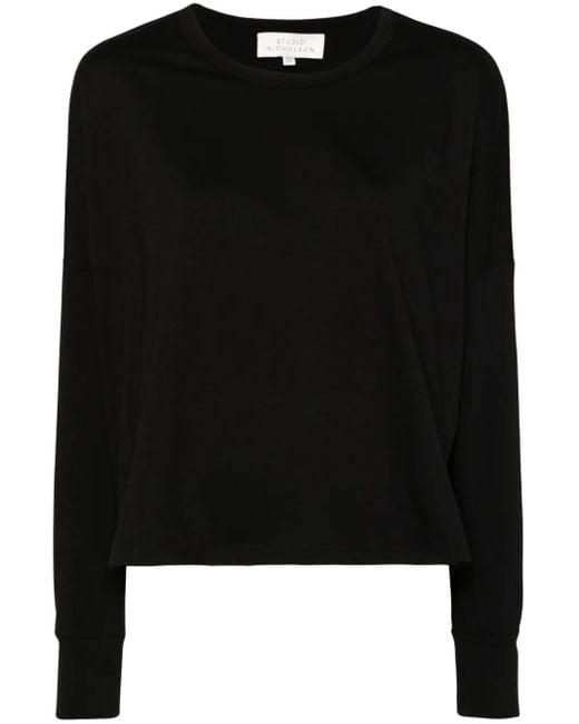 Studio Nicholson Black Loop T-Shirt