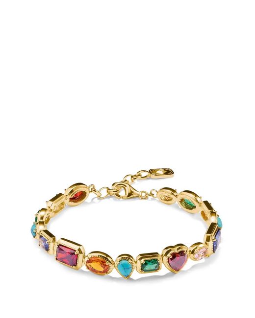 Thomas Sabo Metallic Elyndra Armband Mit Schmuckstein