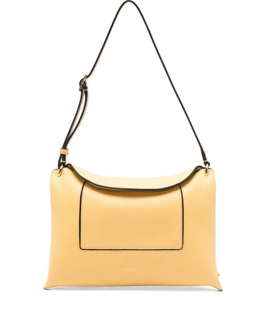 Wandler Metallic Penelope Slouch Schultertasche mit Logo-Detail