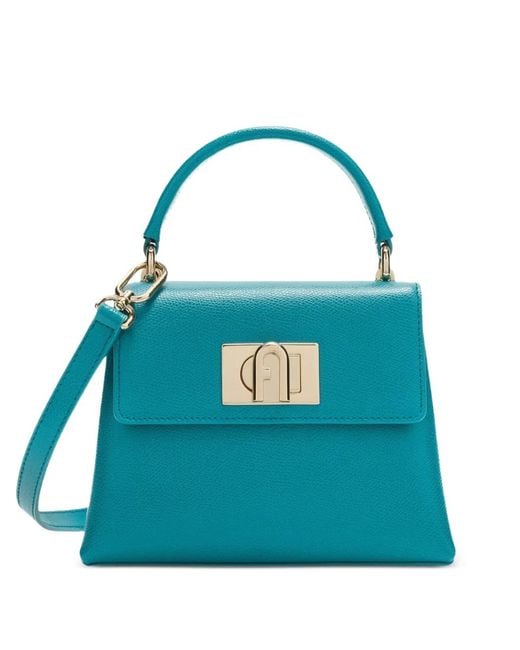 Furla Blue 1927 Top-Handle Mini Bag