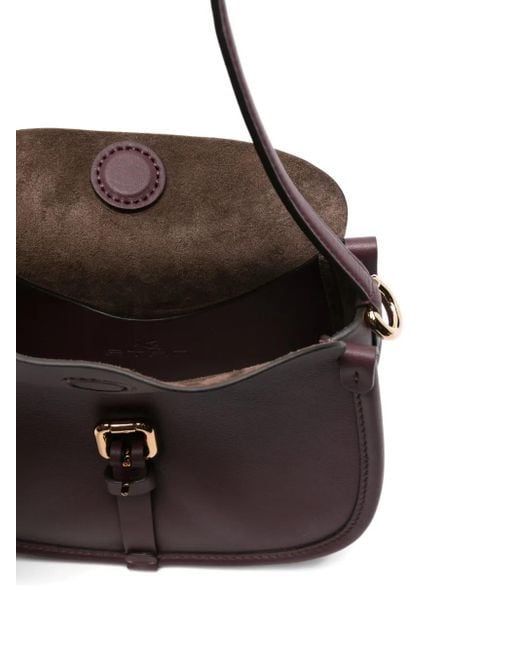 Bolso De Hombro Con Cierre Con Hebilla Etro de color Purple