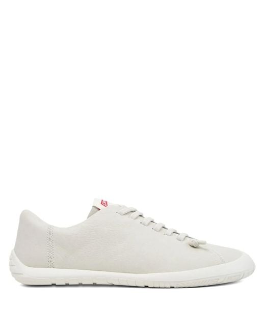 Camper White Peu Path+ Leather Sneakers for men