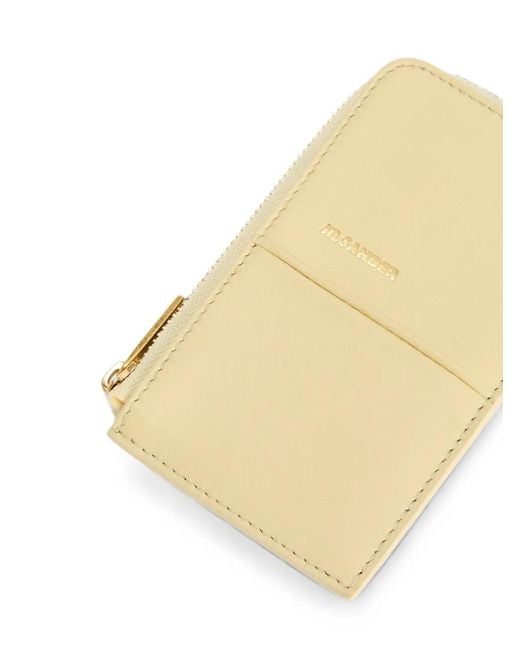 Jil Sander Natural Linea Coin Purse Small