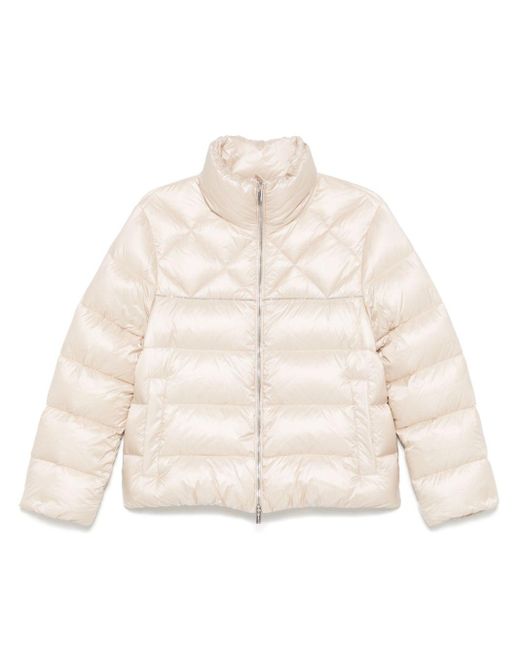 Peserico Natural Quilted Puffer Jacket