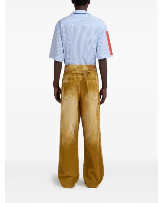 メンズ Marni フェイデッド ジーンズ Natural