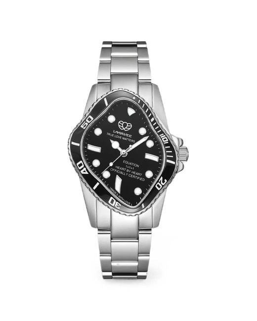 LAARVEE White Asymmetric-Case 37Mm Watch