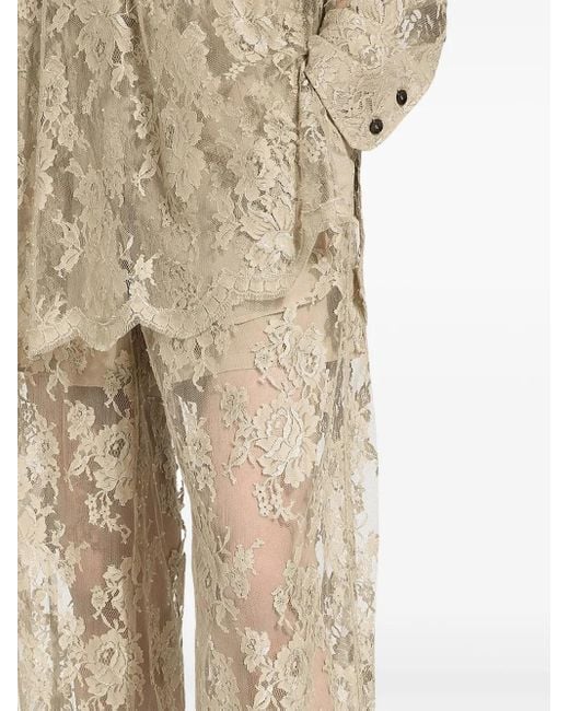 メンズ Dolce & Gabbana Sartoriale ワイドパンツ Natural