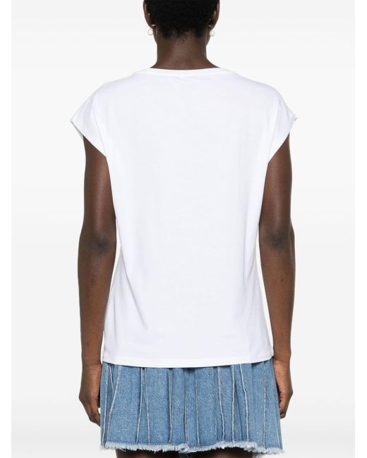 | T-shirt con stampa | female | BIANCO | XS di Liu Jo in White