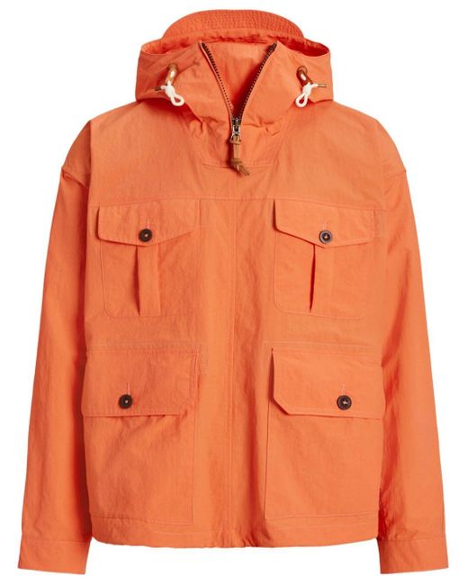 Polo Ralph Lauren Orange Flap-pocket Cotton Jacket for men