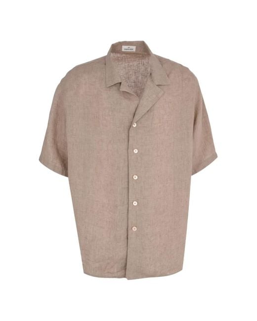 Alessandro Gherardi Natural Plain Shirt for men