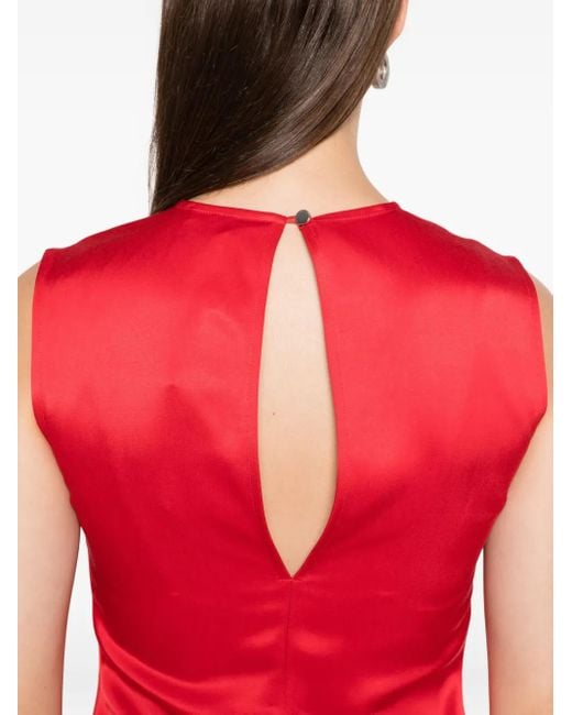 J.W. Anderson ノースリーブ ブラウス Red