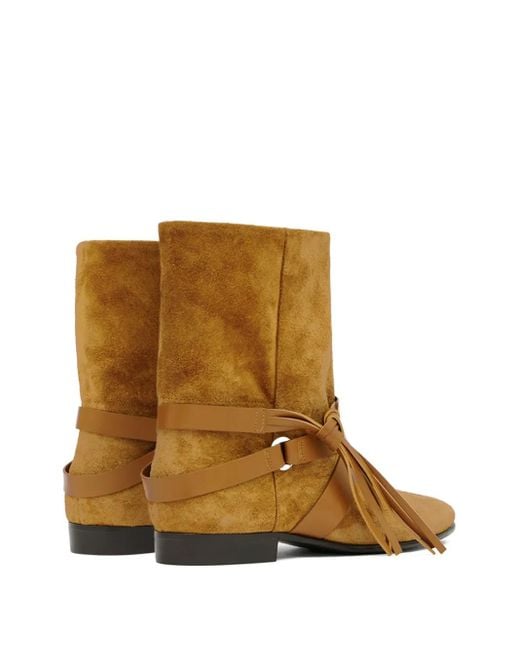 Isabel Marant Brown Rejen Ankle Boots