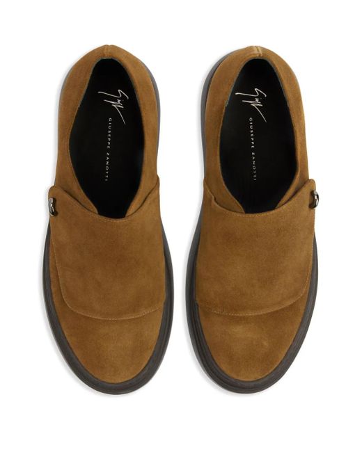 Monks Gz Mike di Giuseppe Zanotti in Brown da Uomo