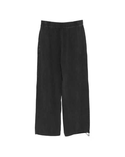 Liu Jo Black Patterned Trousers