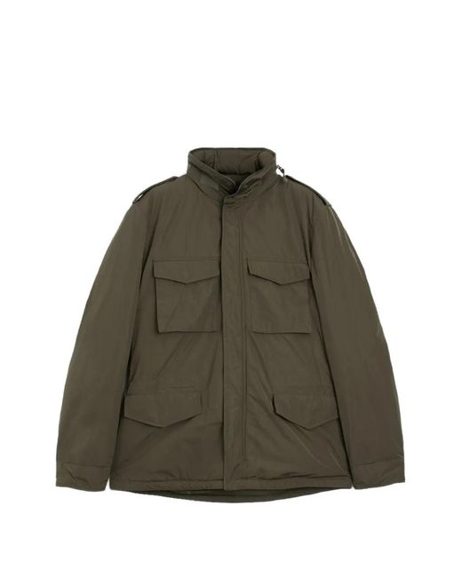 Aspesi Green Mini Field Down Jacket for men