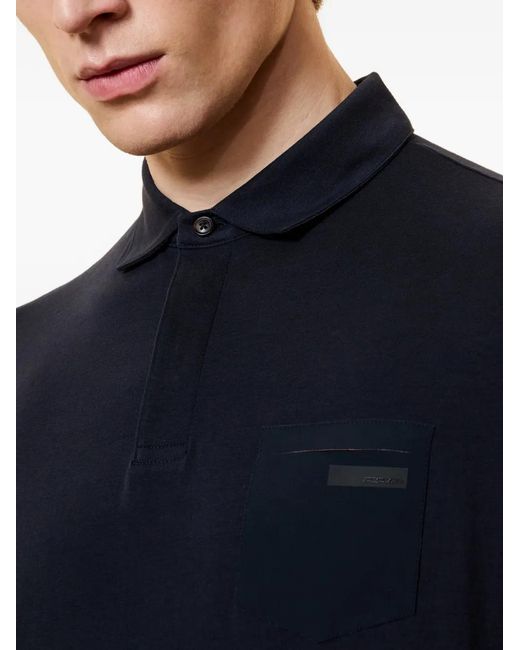 Rrd Black Revo Pocket Polo Shirt for men