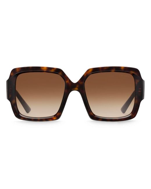Prada Brown 'Prada Monochrome' Sonnenbrille