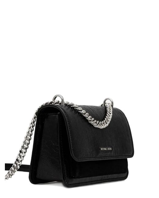 MICHAEL Michael Kors Black Large Claire Chain-Detail Crossbody Bag