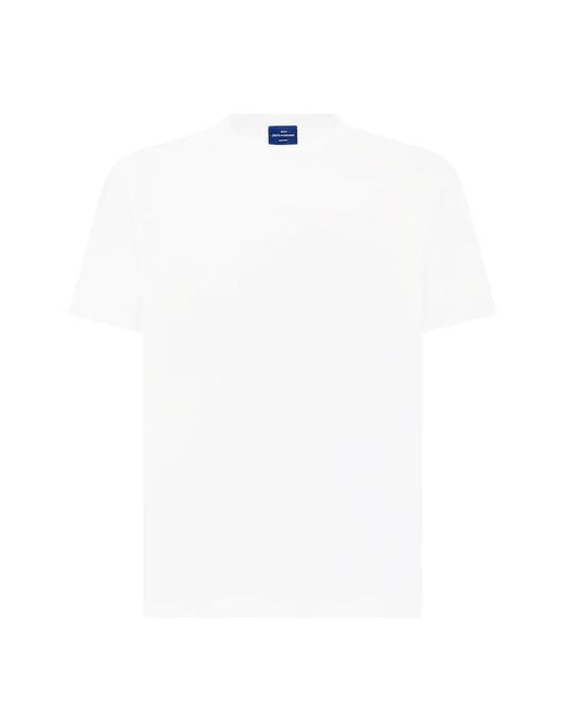 Paul & Shark White Cotton T-Shirt for men