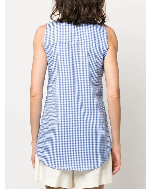 Jejia Blue Rampling Baby Sleeveless Shirt