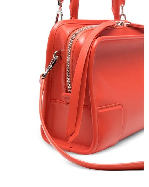 Loewe Red Amazona 180 Leather Shoulder Bag
