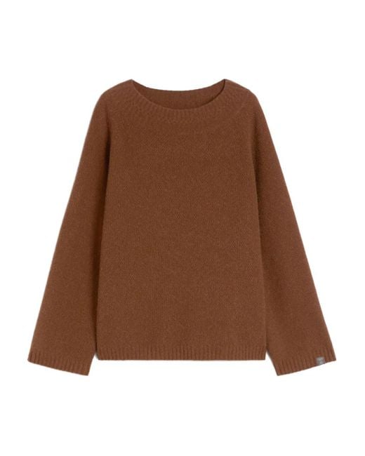 Jersey con manga raglán Max Mara de color Brown