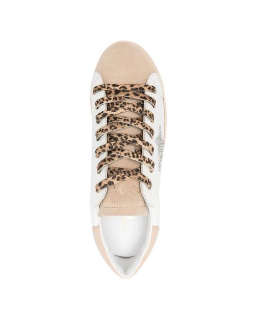 AMA BRAND White Logo-Embellished Sneakers