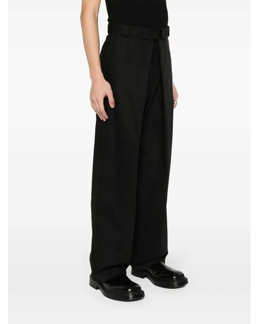 Givenchy Black Wide Trousers for men