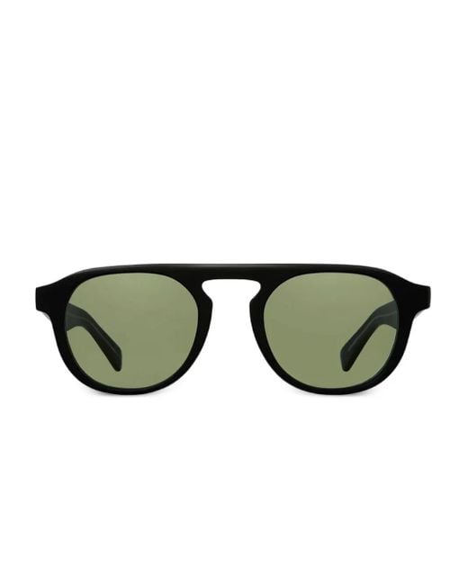 メンズ Garrett Leight Harding X Sun サングラス Green