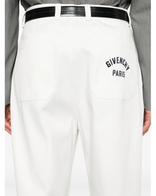 Givenchy Hose mit Falten in White für Herren