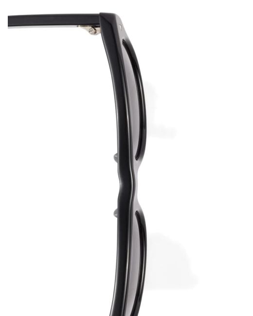 Occhiali Da Sole Con Rivetto di Prada in Black