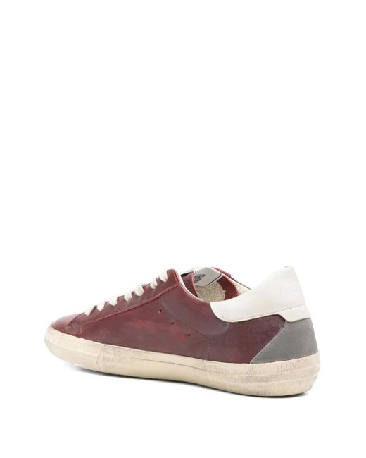 4b12 Pink Suprime Panelled Sneakers for men