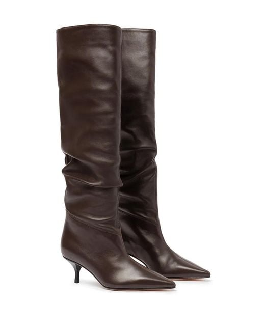 Scarosso Brown Barbara Boots