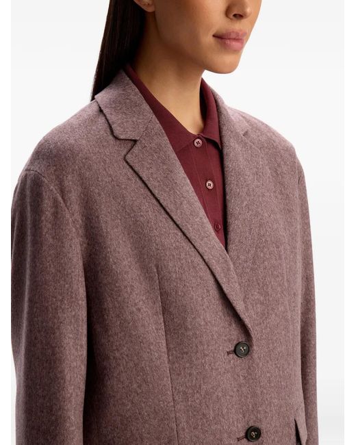 12 STOREEZ Blazer Met Knopen in het Brown