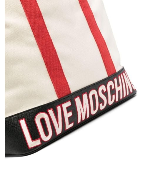 Love Moschino ロゴ トートバッグ Red
