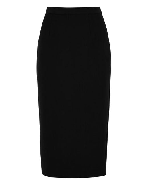 Roland Mouret クレープ スカート Black