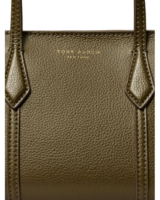 Tory Burch Green Mini Perry Tote